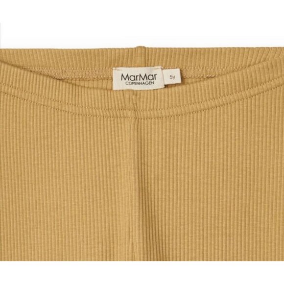 MarMar Copenhagen Kids Ribbed Cotton Leggings 5Y Sea Forest NWT - Picture 3 of 5